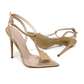 Identità Décolleté Slingback ERIKA VERNICE BEIGE PVC