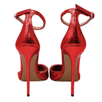 Identità Décolleté Slingback GIORGIA LAMINATO ROSSO