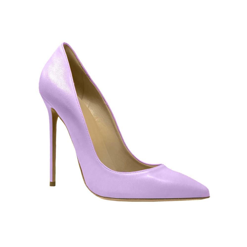 Pumps Swami lilac leather Woman Identit Shoes