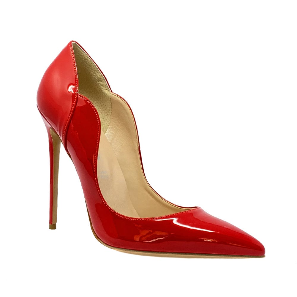 Pumps Wave red patent Woman