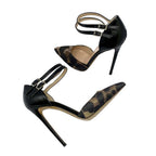 Identità Decollete ZOE PELLE ANIMALIER/NERO
