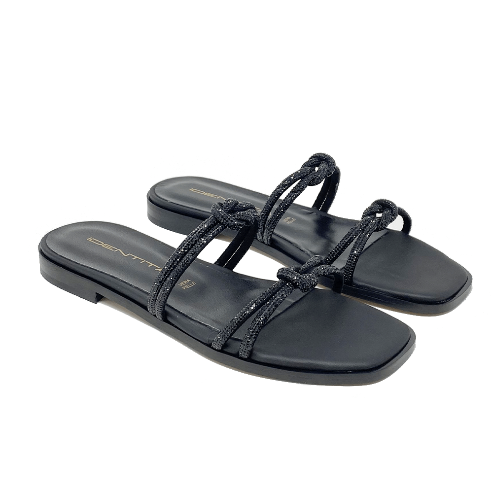 Identità Flat LINDA PELLE NERO