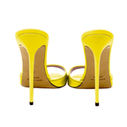 Identità Mule JILL PELLE GIALLO