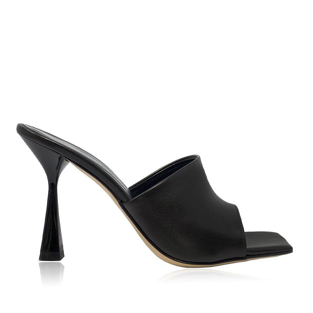 Identità Mule ROSE PELLE NERO