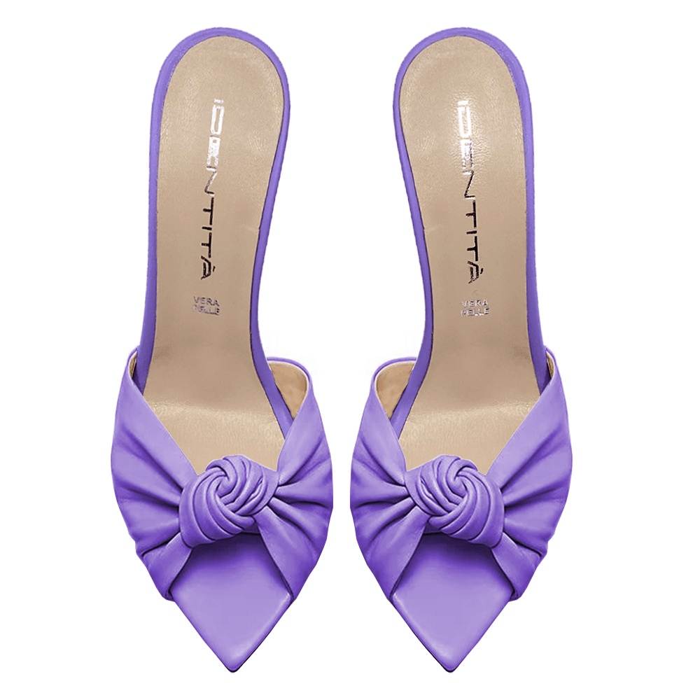 Identità Mules ELEONOR PELLE LILLA