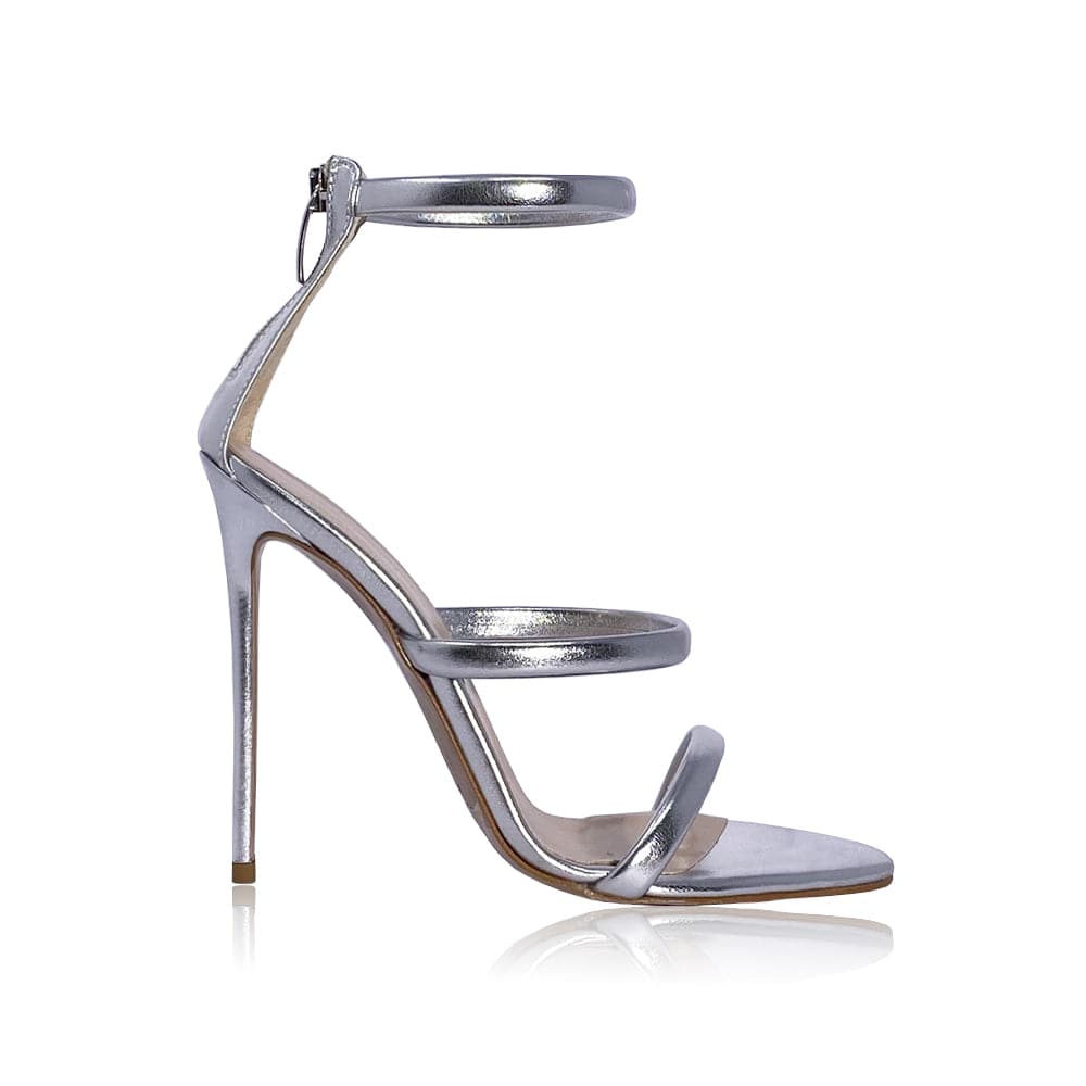 Identità Sandali SOLEIL LAMINATO ARGENTO