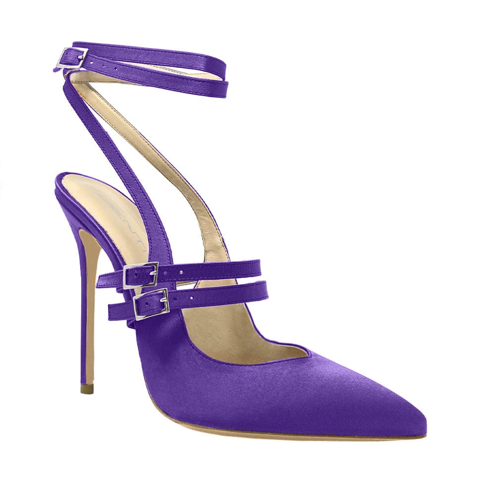 Identità Slingback CAROLINE RASO VIOLA