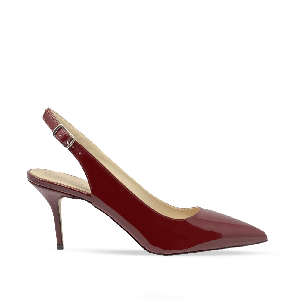 Identità Slingback JUSTINA VERNICE BORDEAUX 70mm