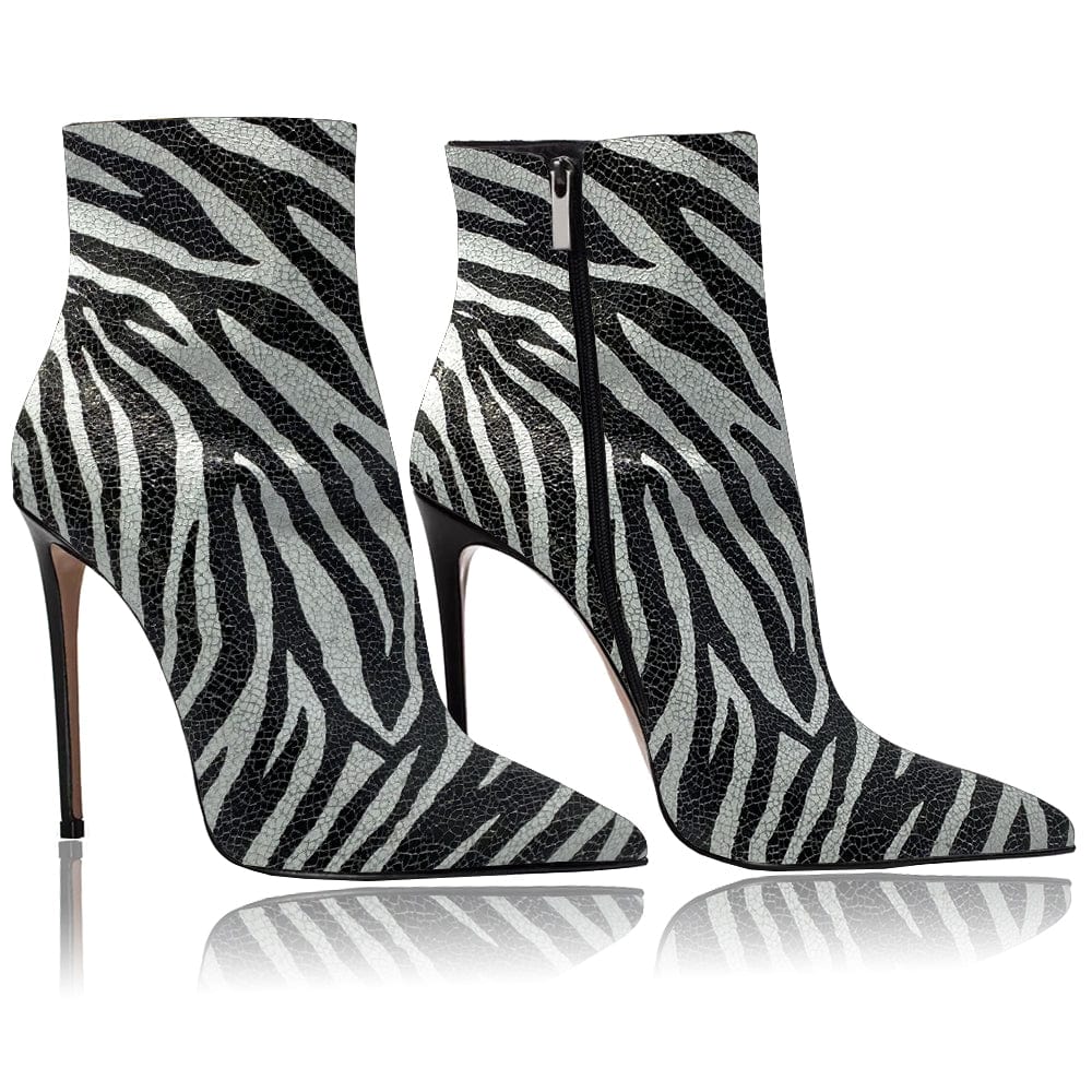 Bottine best sale zebre femme