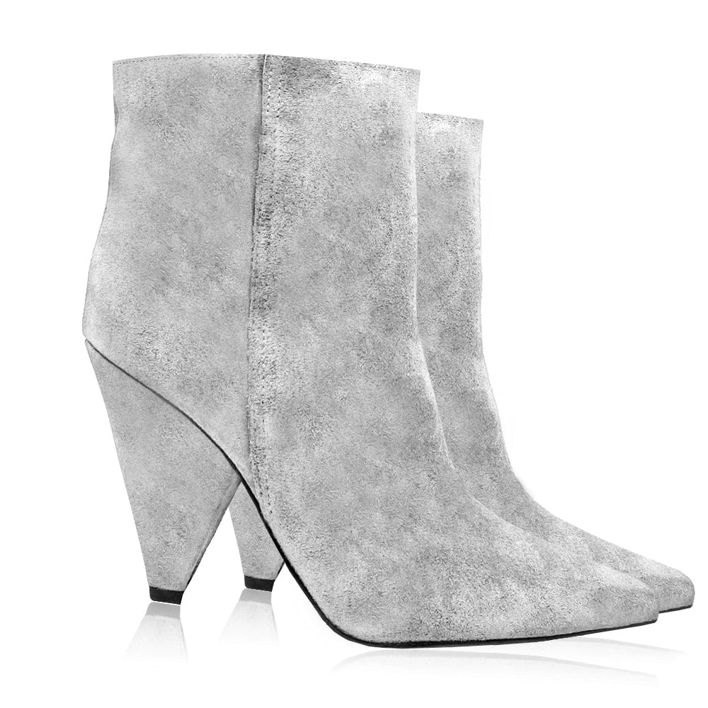 Identità Stivaletti IRIS SCAMOSCIATO GRIGIO