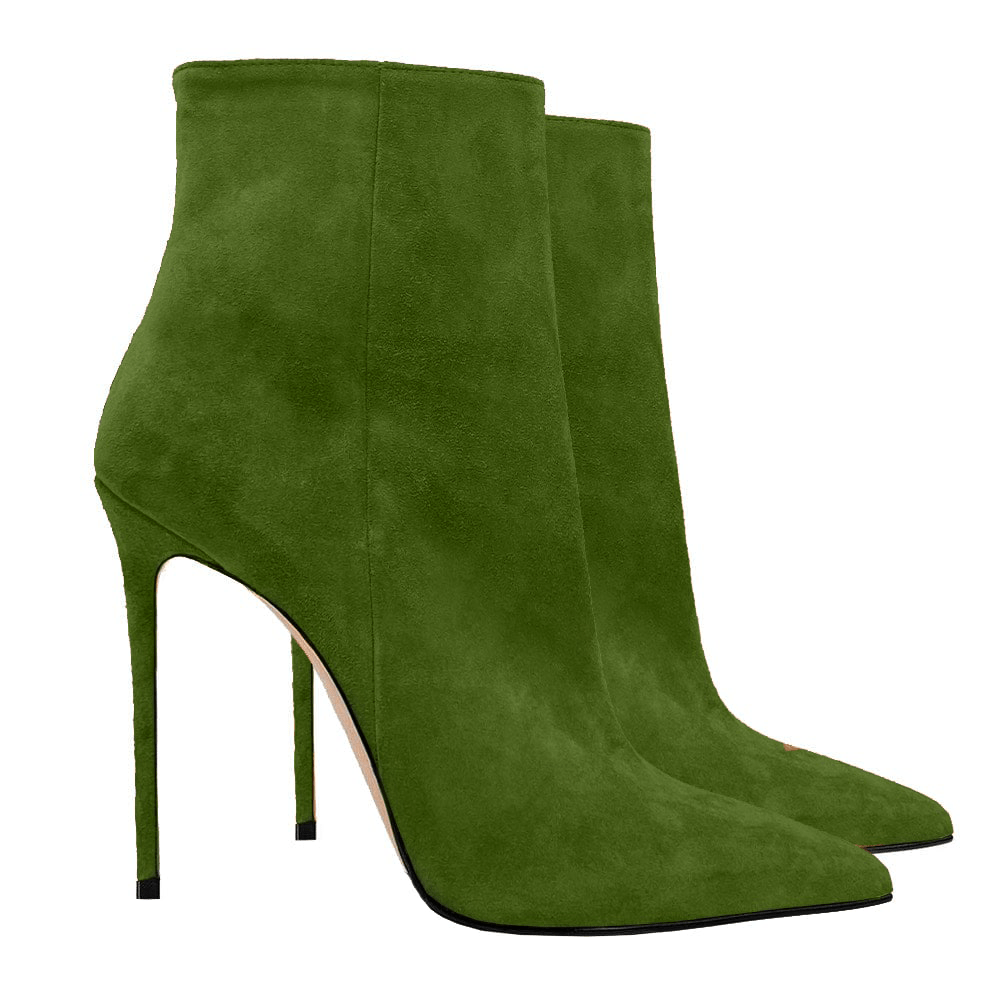 Identità Stivaletti SEKI SCAMOSCIATO VERDE