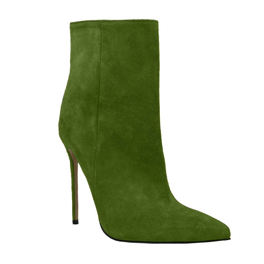 Identità Stivaletti SEKI SCAMOSCIATO VERDE
