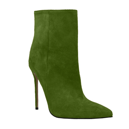 Identità Stivaletti SEKI SCAMOSCIATO VERDE
