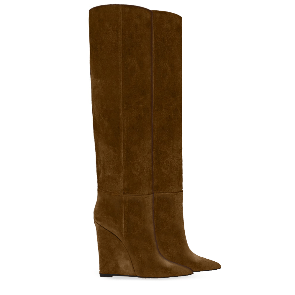 Identità Stivali FARAH CAMOSCIO MARRONE