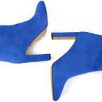 Identità Stivali GINEVRA SCAMOSCIATO BLU
