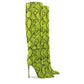 Identità Stivali GWEN VERNICE VERDE LIME