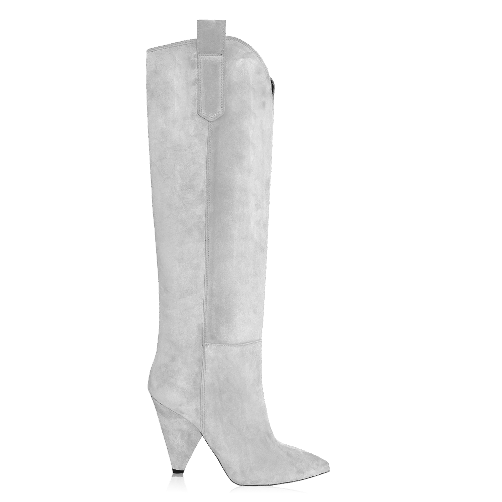 Identità Stivali KEITA SCAMOSCIATO GRIGIO