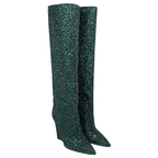 Identità Stivali SHINE GLITTER VERDE